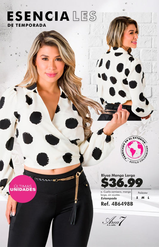 Blusa manga Larga