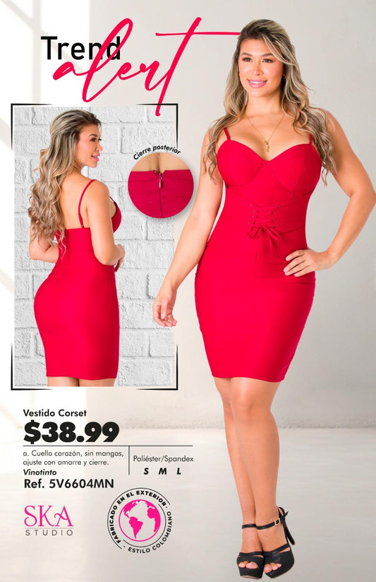 Vestido Corset